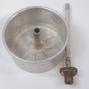 Westinghouse PG-44A Coffee Percolator Chrome PG-44 Basket Stem Filter Assembly